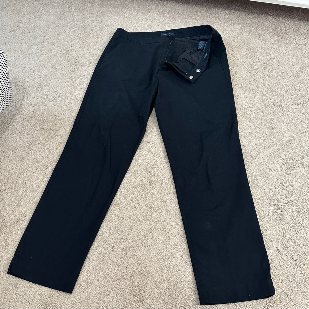 Tommy hilfiger HARPER cotton stretch slim crop pants